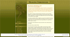 Desktop Screenshot of healingchronicles.com